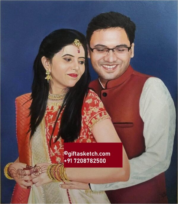 Oil painting on canvas