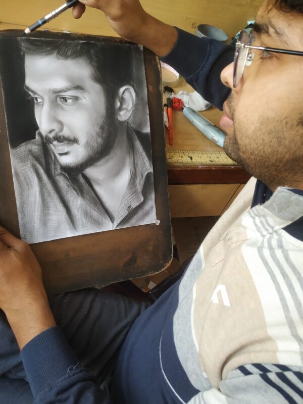 Charcoal Portrait - Image 8